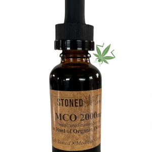 stoned leaf medicated cannabis oil