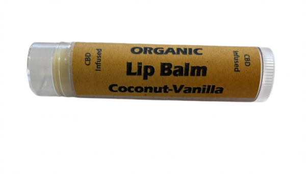 organic cbd in fused lip balm